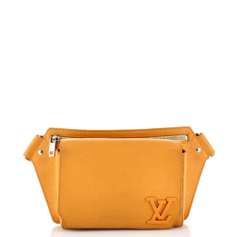 Louis Vuitton tote bags with a spacious interior and multiple pocketsAerogram Takeoff Sling Bag Leather