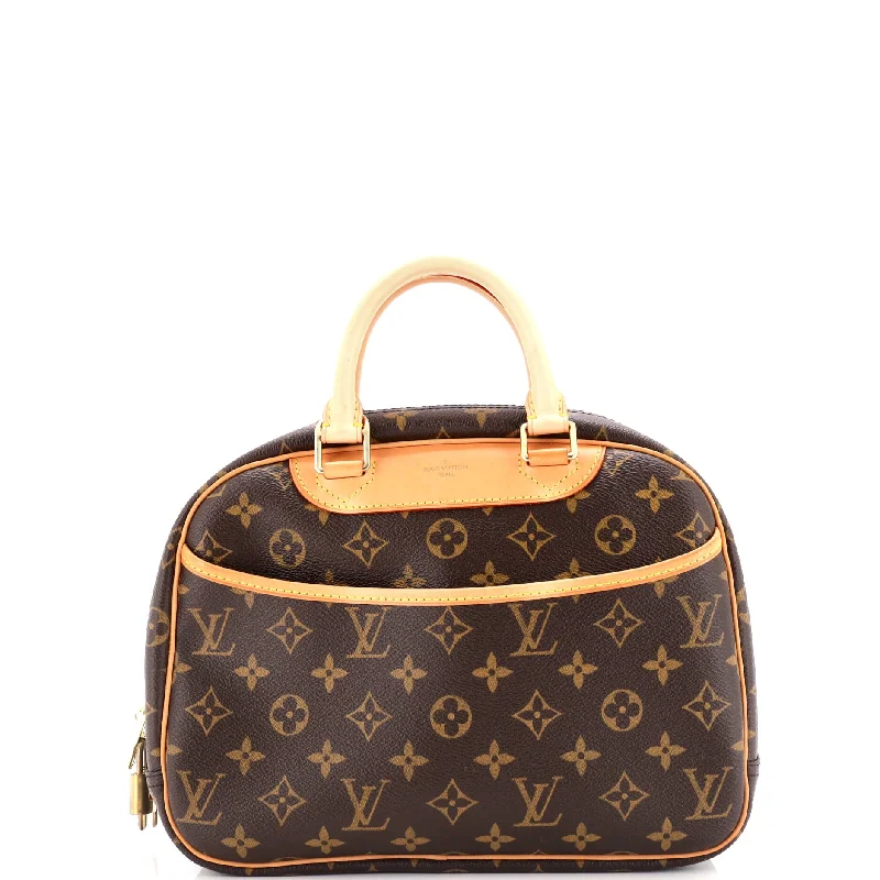 Ladies Louis Vuitton shoulder bags with a wide - width strap for comfortTrouville Handbag Monogram Canvas