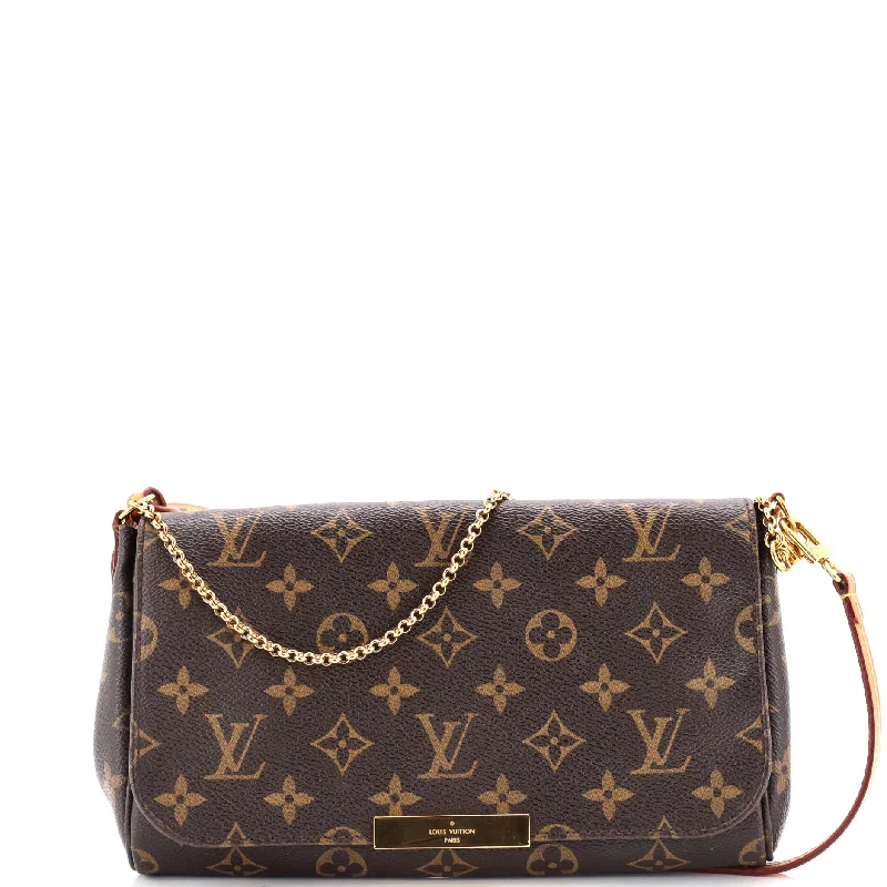 Louis Vuitton Twist bags with a snakeskin - effect panel for a bold lookFavorite Handbag Damier MM