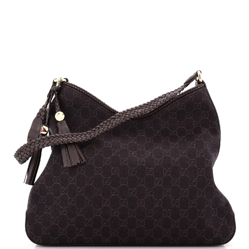 Gucci crossbody bags for women with adjustable leather strapsMarrakech Hobo GG Canvas Medium