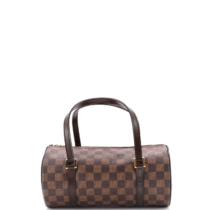 Ladies Louis Vuitton shoulder bags with a magnetic - closure flap for easePapillon Handbag Damier 26