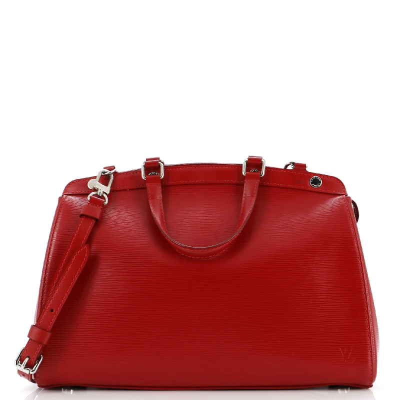 Ladies Louis Vuitton shoulder bags with a magnetic - closure flap for easeBrea Handbag Epi Leather MM