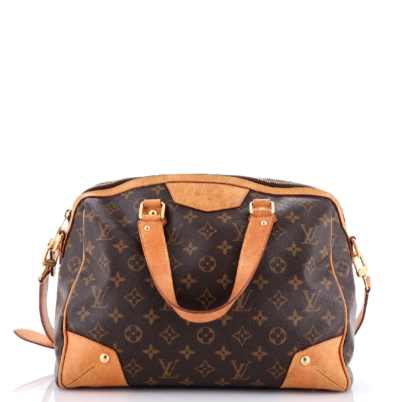 Louis Vuitton bags with a zippered interior pocket for better organizationRetiro Handbag Monogram Canvas PM