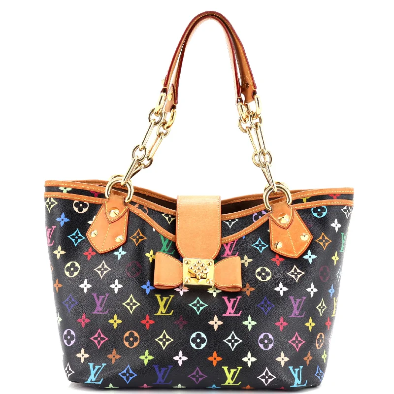 Christian Dior bags with a side - pocket for holding a water bottleAnnie Handbag Monogram Multicolor GM