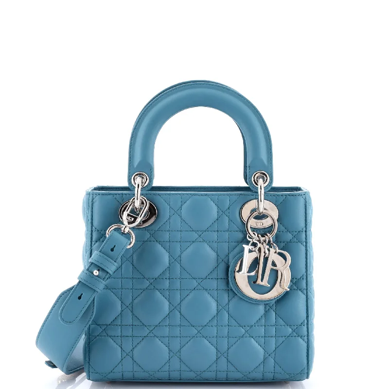 Christian Dior tote bags with a double - handle and shoulder - strap optionMy ABCDior Lady Dior Bag Cannage Quilt Lambskin