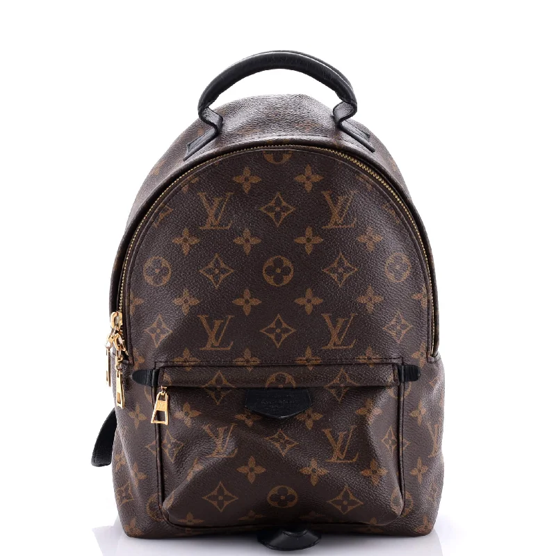 Christian Dior bags with a side - pocket for holding a water bottlePalm Springs Backpack Monogram Canvas PM