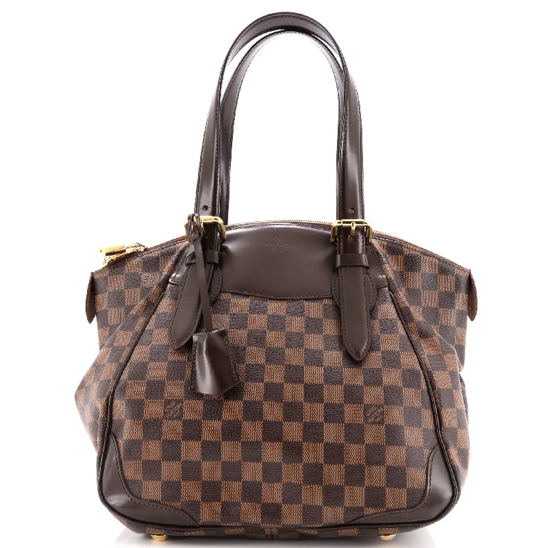 Louis Vuitton handbags with a beaded trim for a touch of glamourVerona Handbag Damier MM