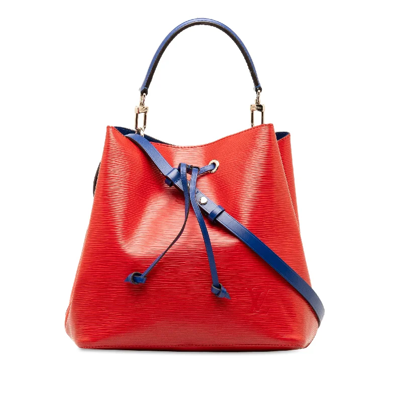 Ladies Louis Vuitton Petite Malle bags with a star - shaped charm for cutenessRed Louis Vuitton Epi NeoNoe MM Bucket Bag