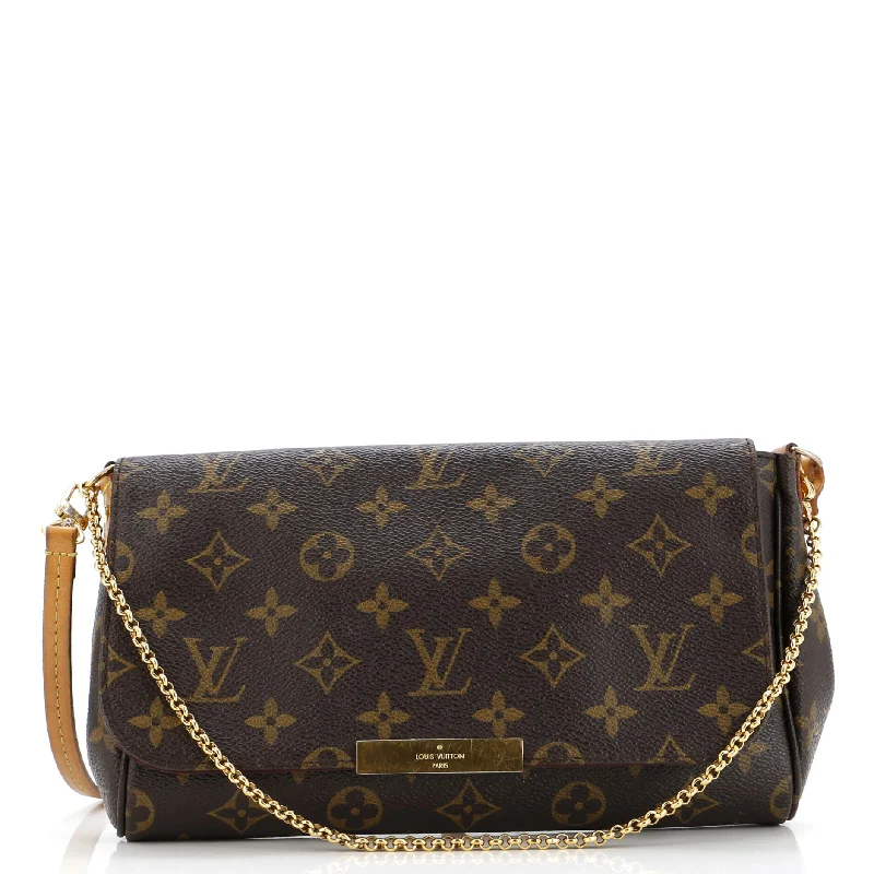 Christian Dior handbags with a back - pocket for quick storageFavorite Handbag Monogram Canvas MM