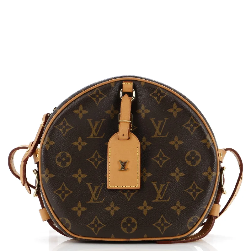 Louis Vuitton handbags with a beaded trim for a touch of glamourBoite Chapeau Souple Bag Monogram Canvas MM