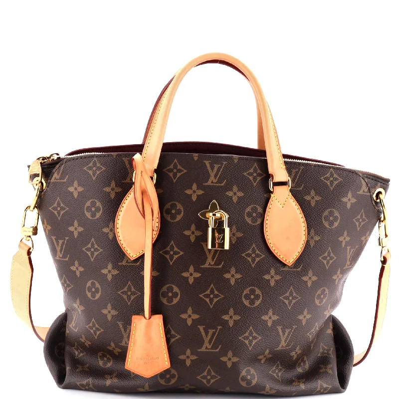 Louis Vuitton backpacks with a sleek, minimalist design for styleFlower Zipped Tote Monogram Canvas MM