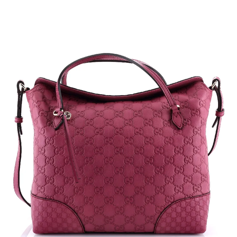 Gucci Dionysus bags for women with tiger - head claspsBree Convertible Top Handle Bag Guccissima Leather Medium