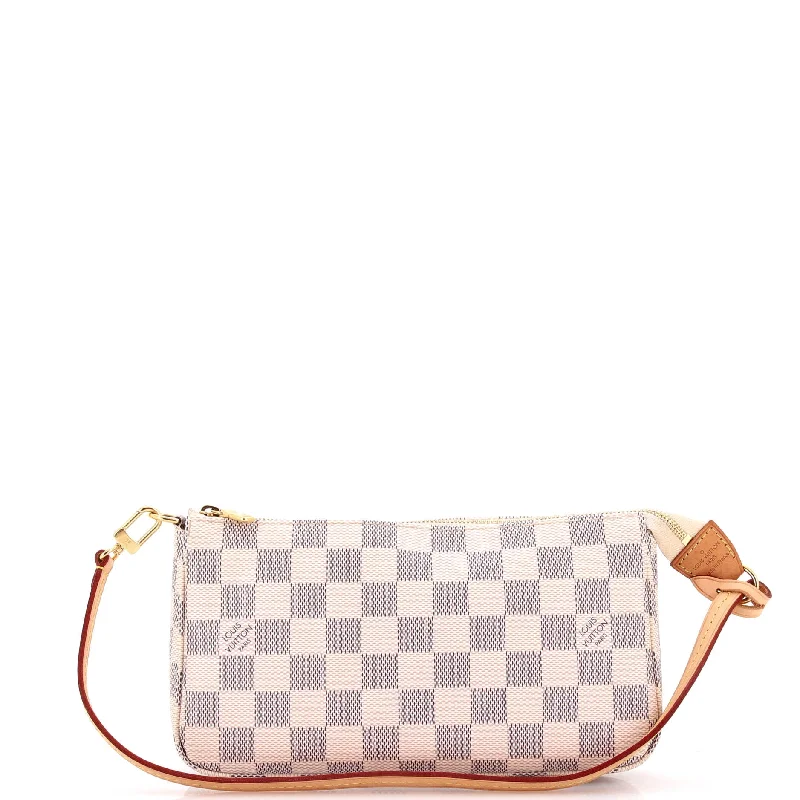 Louis Vuitton bags with a zippered interior pocket for better organizationPochette Accessoires NM Damier