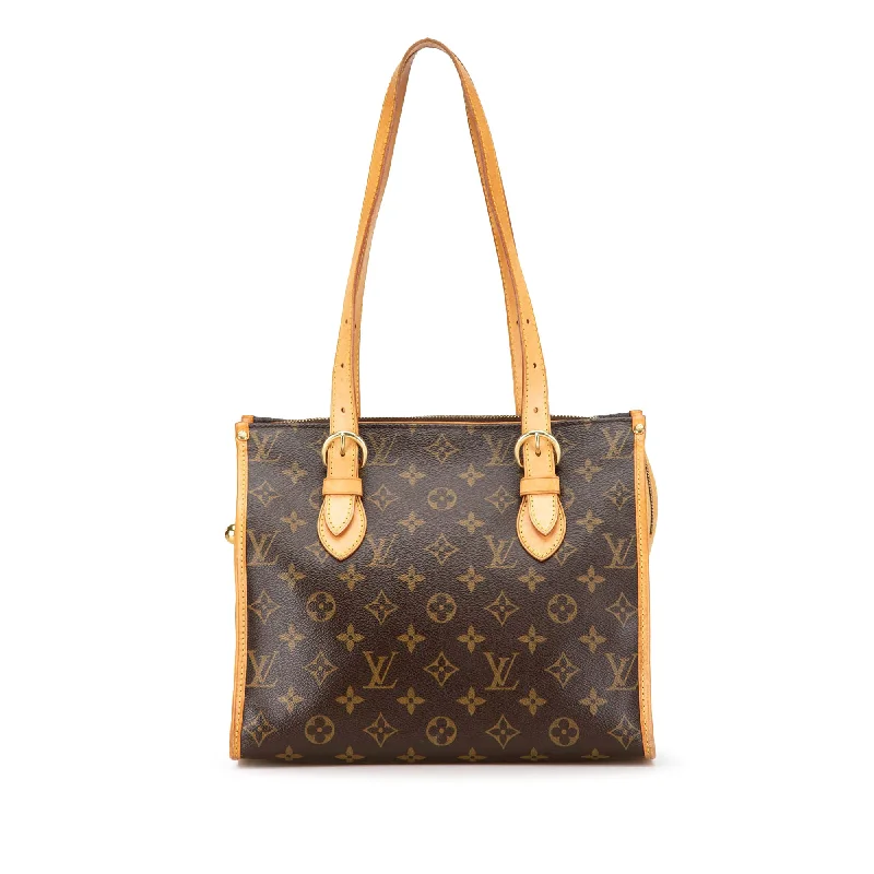 Ladies Louis Vuitton handbags with a detachable coin purse insideBrown Louis Vuitton Monogram Popincourt Haut Shoulder Bag