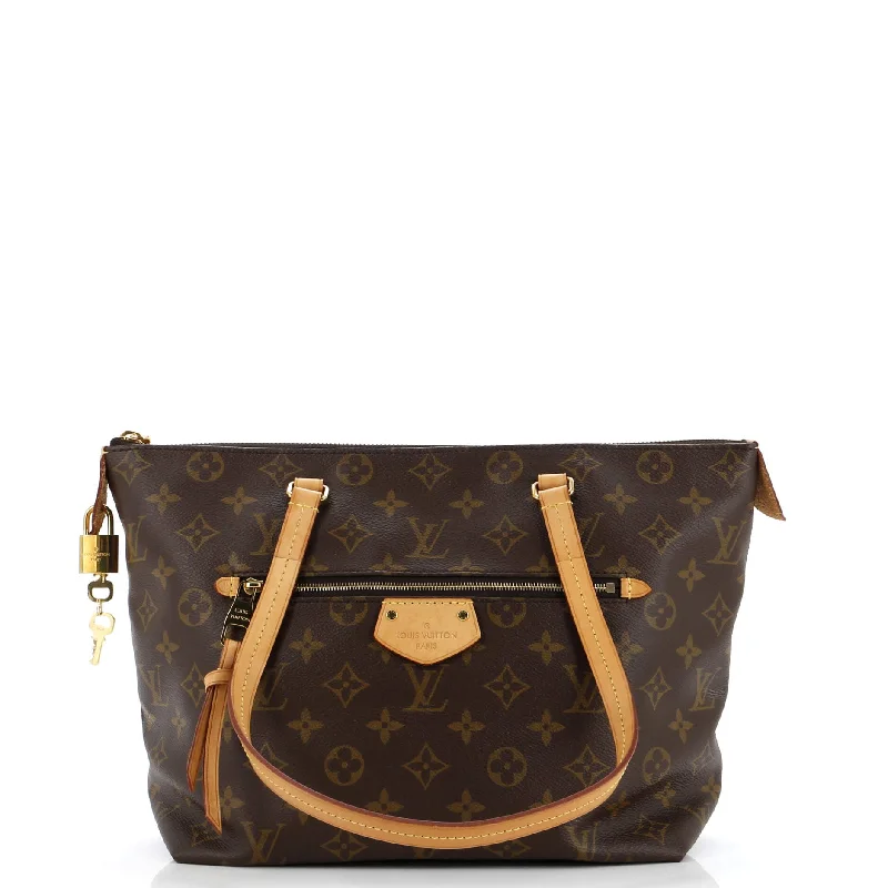 Louis Vuitton bags with a front - flap pocket for quick - access itemsIena Tote Monogram Canvas PM