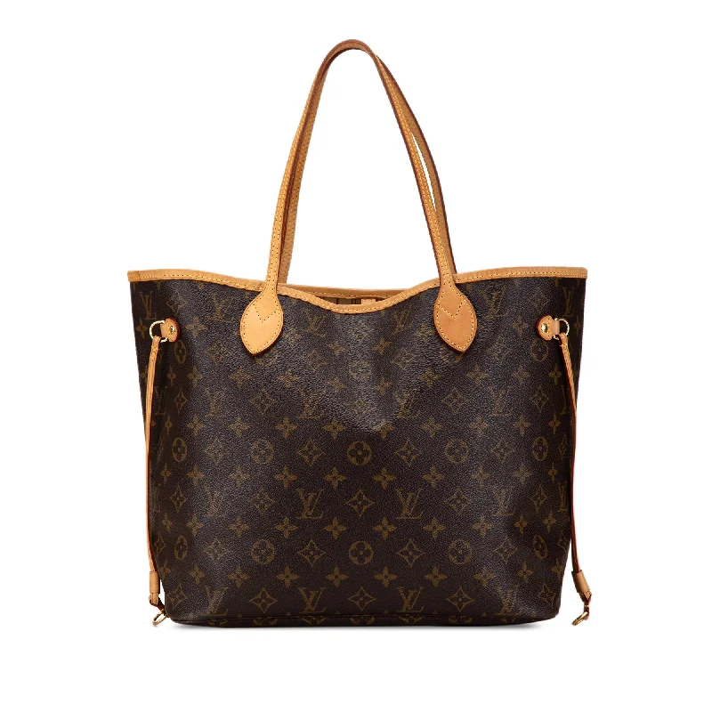 Louis Vuitton handbags with a beaded trim for a touch of glamourBrown Louis Vuitton Monogram Neverfull MM Tote Bag