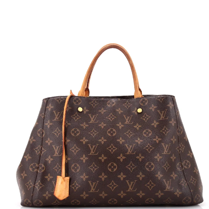 Louis Vuitton bags with a front - zip pocket for small items like keysMontaigne Handbag Monogram Canvas GM