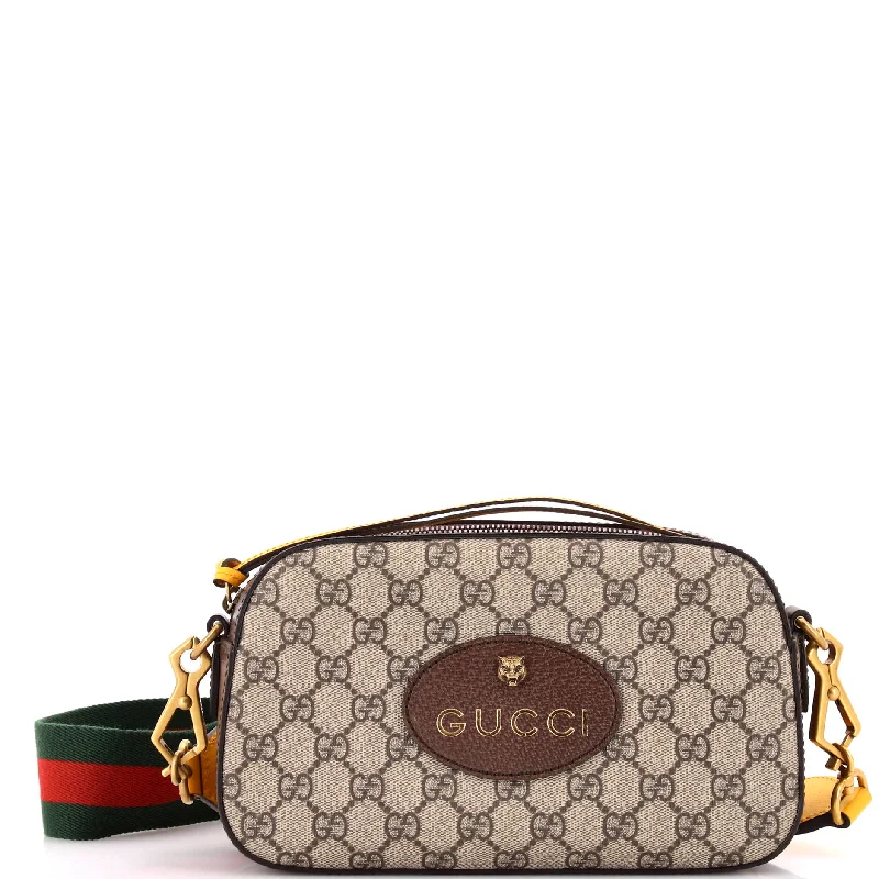 Small - sized Women Gucci shoulder bags for evening outingsNeo Vintage Camera Messenger Bag GG Coated Canvas