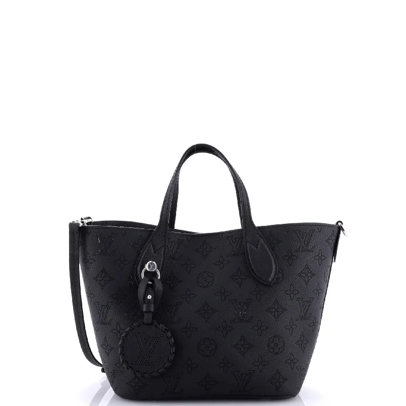 Louis Vuitton tote bags with a water - resistant coating for outdoor useBlossom Tote Mahina Leather PM