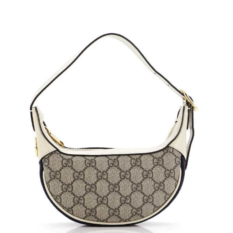 Gucci backpacks for women with a sleek silhouetteOphidia Zip Hobo GG Coated Canvas Mini