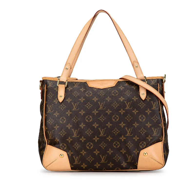 Louis Vuitton crossbody bags with adjustable shoulder straps for comfortBrown Louis Vuitton Monogram Estrela MM Satchel