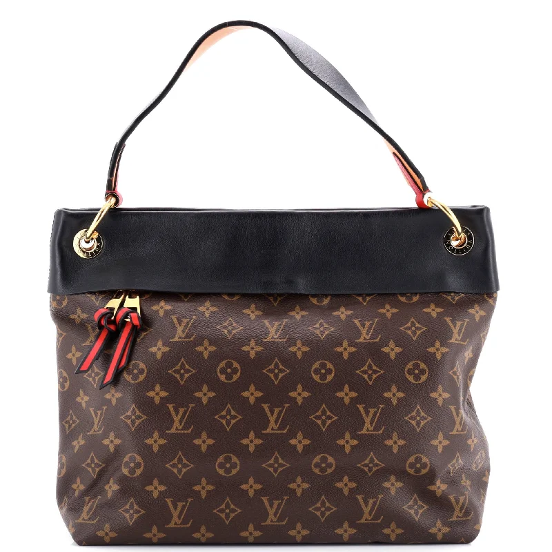 Louis Vuitton crossbody bags with a keychain holder for practicalityTuileries Hobo Monogram Canvas with Leather