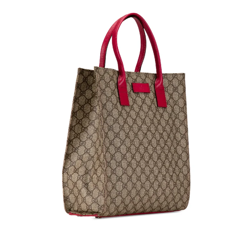 Gucci Marmont bags for women with a snakeskin - effect panelBrown Gucci GG Supreme Tote