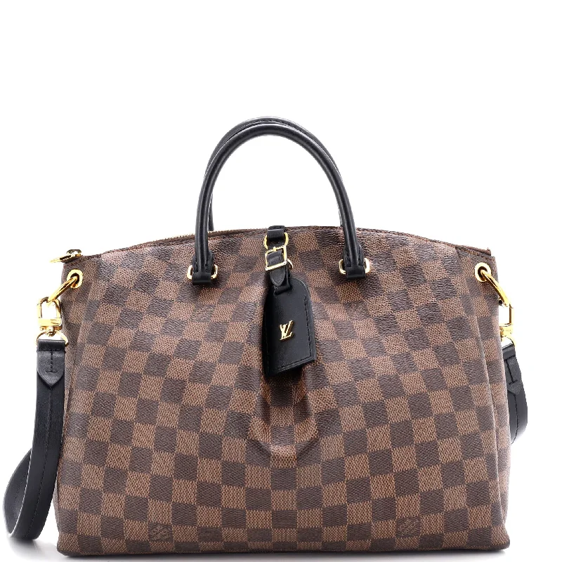 Louis Vuitton tote bags with a spacious interior and multiple pocketsOdeon Tote Damier MM