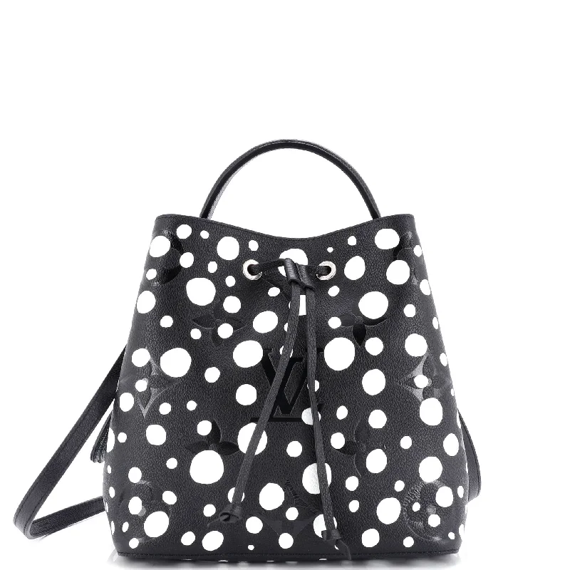 Louis Vuitton Alma bags with a detachable shoulder strap for versatilityNeoNoe Handbag Yayoi Kusama Infinity Dots Monogram Empreinte Giant MM