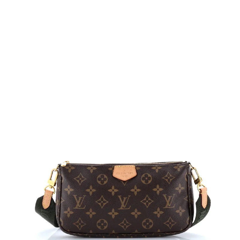 Louis Vuitton bags with a magnetic snap closure for easy accessMulti Pochette Accessoires Monogram Canvas