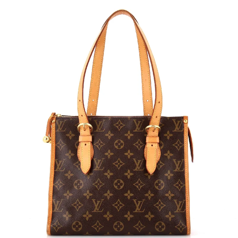 Ladies Louis Vuitton shoulder bags with a single - handle silhouettePopincourt Tote Monogram Canvas Haut