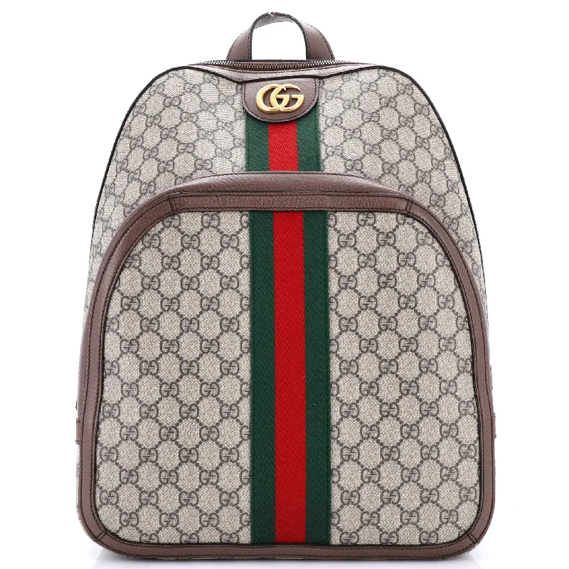 Gucci handbags for women with a back - zip pocketOphidia Backpack GG Coated Canvas Medium