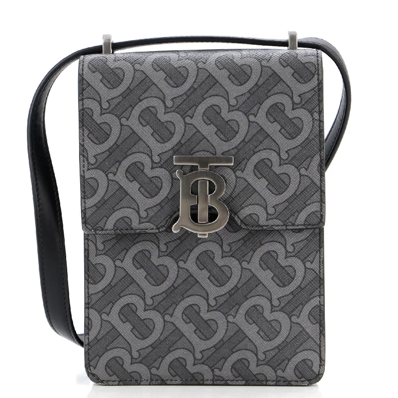 Louis Vuitton backpacks with a padded laptop compartment for travelTB Robin Crossbody Pouch Monogram E-Canvas Mini