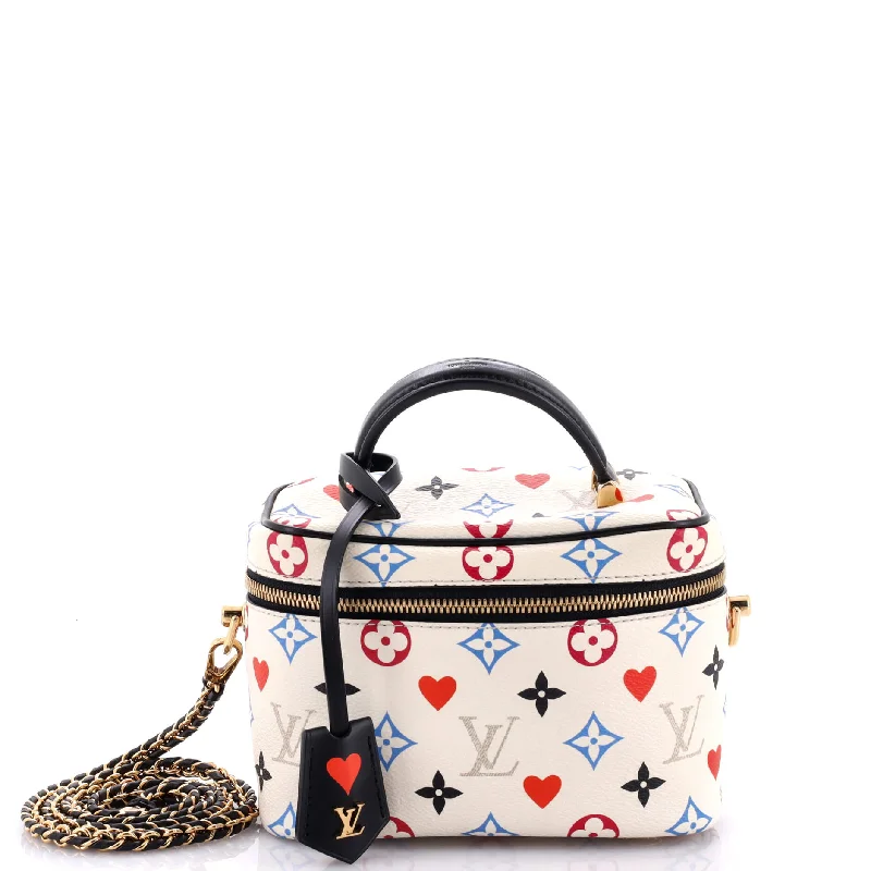 Louis Vuitton Alma bags with a monogram - embossed leather surfaceVanity Handbag Limited Edition Game On Multicolor Monogram PM