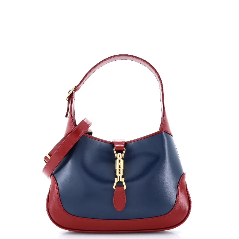 Women Gucci bags with a detachable mobile phone holderJackie 1961 Hobo Leather Small