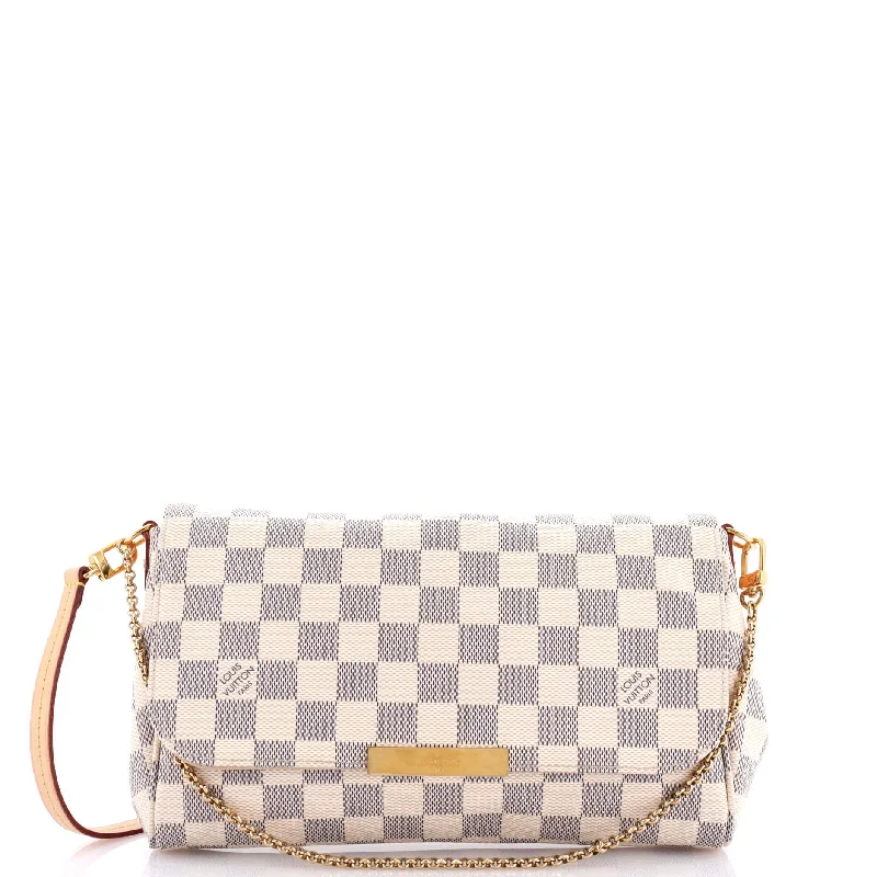 Louis Vuitton Alma bags with a leather - wrapped handle for a luxurious feelFavorite Handbag Damier MM