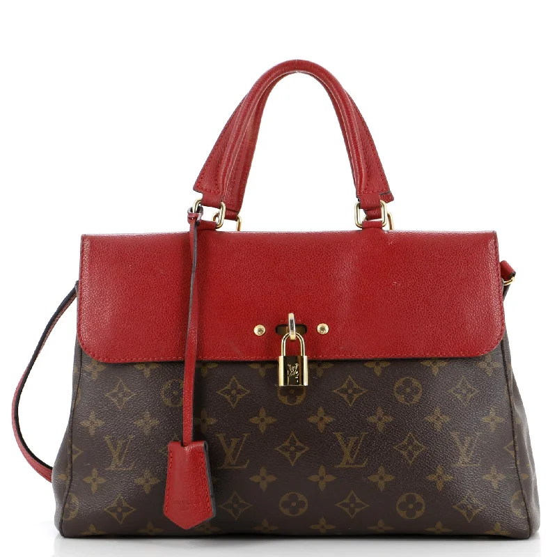 Louis Vuitton bags with a front - zip pocket for small items like keysVenus Handbag Monogram Canvas and Leather