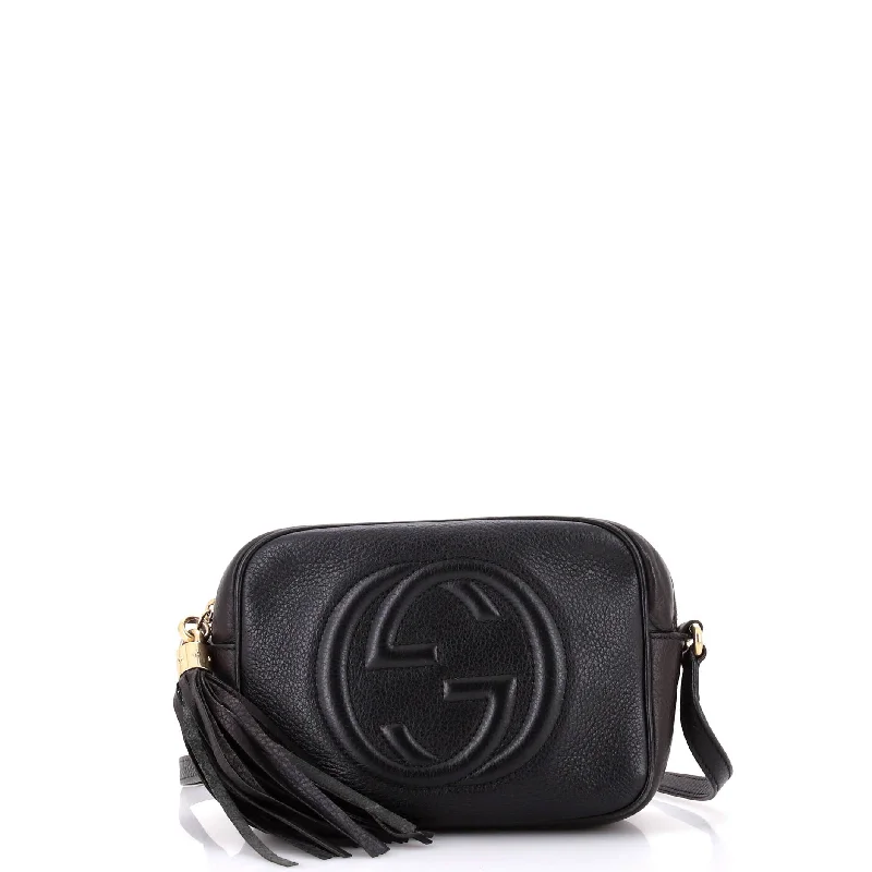 Gucci Marmont bags for women with gold - toned hardwareSoho Disco Crossbody Bag Leather Small