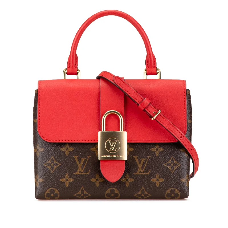 Louis Vuitton Capucines bags with smooth calfskin leather for luxuryBrown Louis Vuitton Monogram Locky BB Satchel