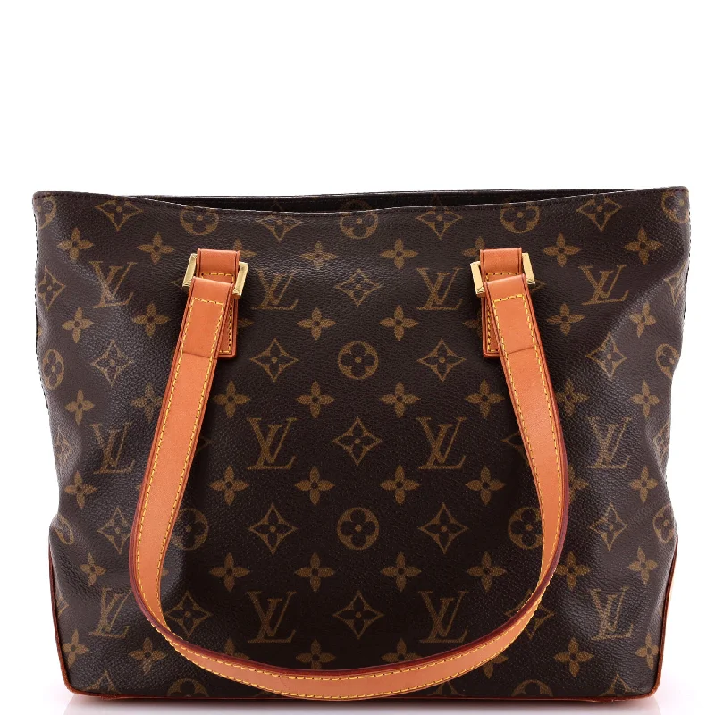 Louis Vuitton bags with a zip - around closure for enhanced securityCabas Piano Monogram Canvas