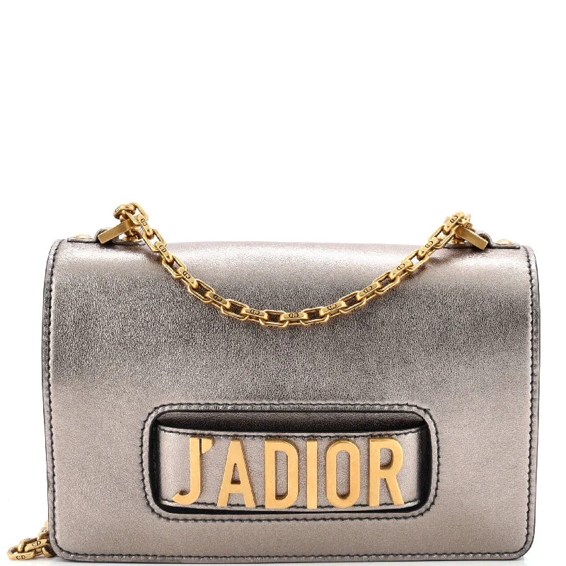 Christian Dior Saddle bags with a studded trim for a bold lookJ'Adior Flap Bag Leather Medium