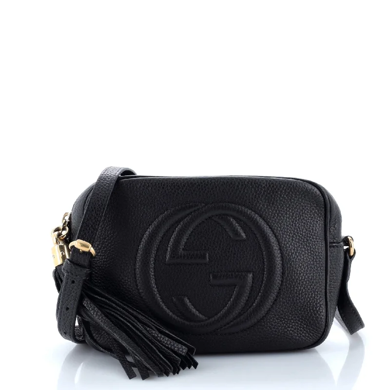 Medium - sized Women Gucci handbags for everyday useSoho Disco Crossbody Bag Leather Small