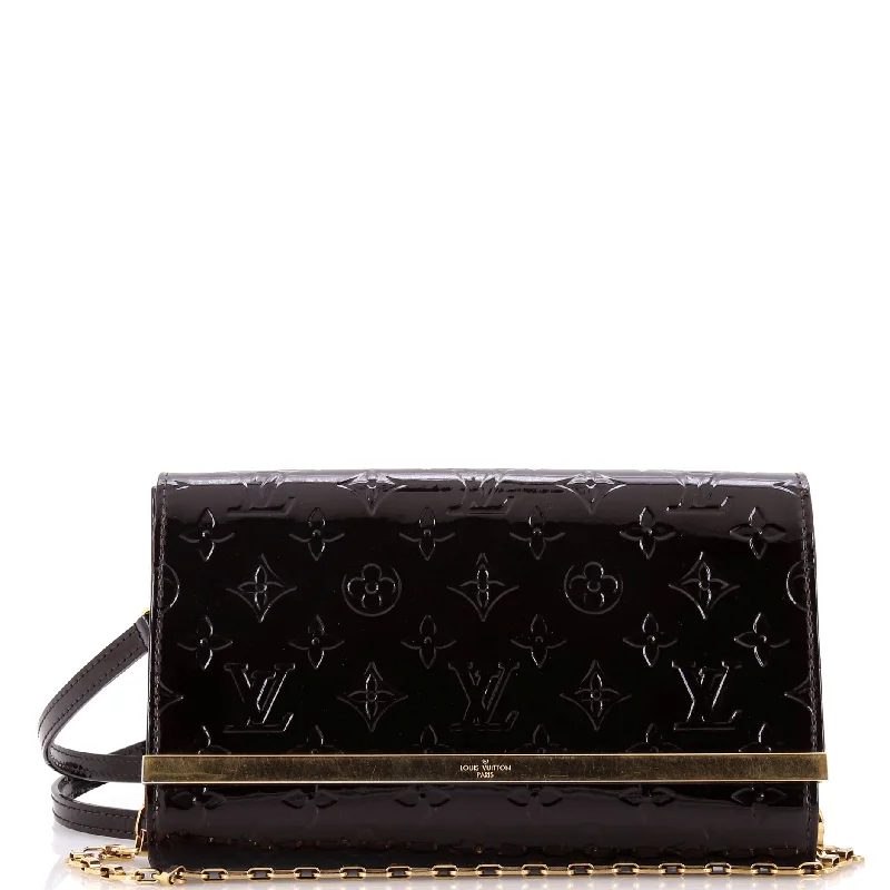 Louis Vuitton bags with a detachable mirror inside for on - the - go touch - upsAna Bag Monogram Vernis