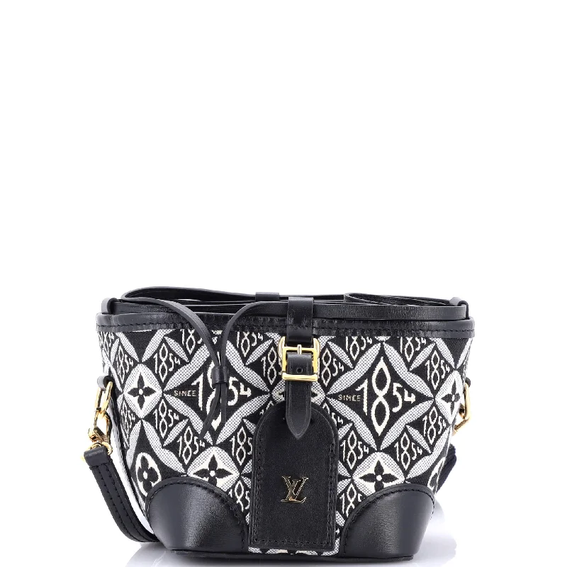 Luxury Christian Dior crossbody bags with a chain - link strapNoe Purse Limited Edition Since 1854 Monogram Jacquard