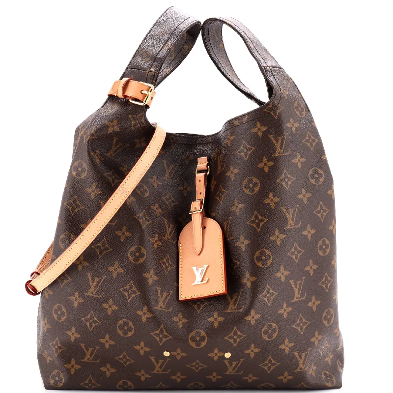 Louis Vuitton handbags with a patent - leather finish for a shiny lookAtlantis Handbag Monogram Canvas GM