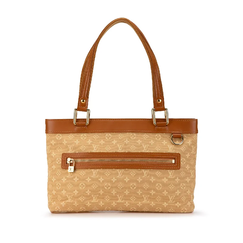 Louis Vuitton Twist bags with a snakeskin - effect panel for a bold lookTan Louis Vuitton Monogram Mini Lin Lucille PM Handbag