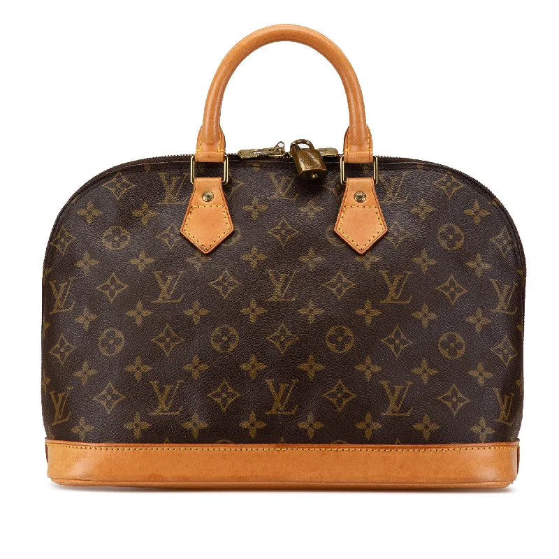 Louis Vuitton Twist bags with the iconic LV - turnlock closureBrown Louis Vuitton Monogram Alma PM Handbag