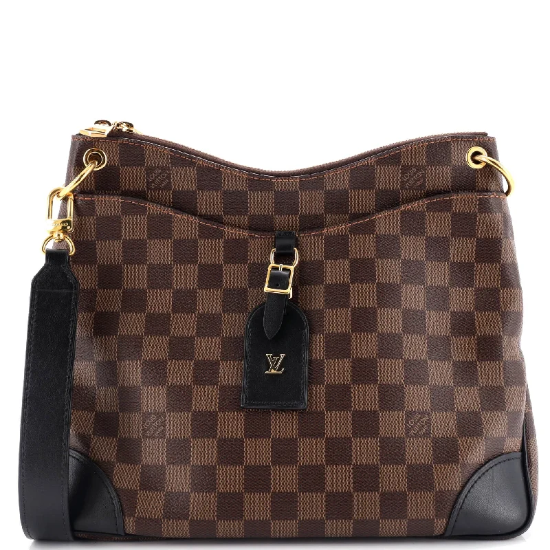 Louis Vuitton backpacks with a padded laptop compartment for travelOdeon NM Handbag Damier MM