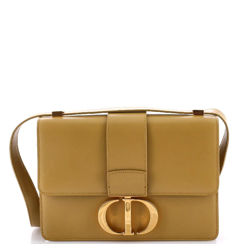 Christian Dior Saddle bags with a patent leather finish for a shiny look30 Montaigne Flap Bag Gradient Leather