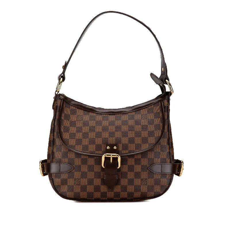 Louis Vuitton backpacks with a sleek, minimalist design for styleBrown Louis Vuitton Damier Ebene Highbury Shoulder Bag